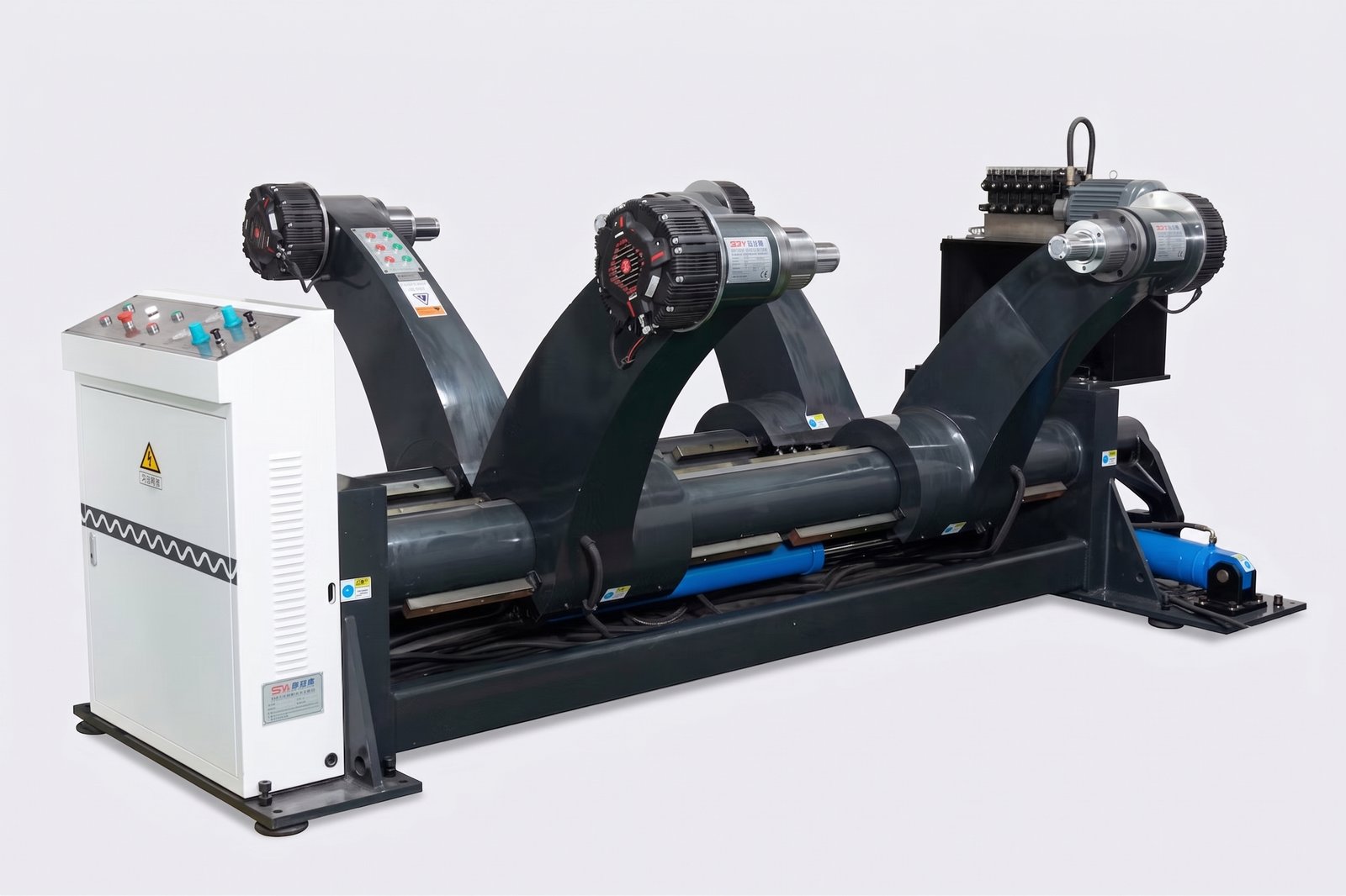 Roll stand machine for corrugated board production at Mega Packaging Bangladesh
